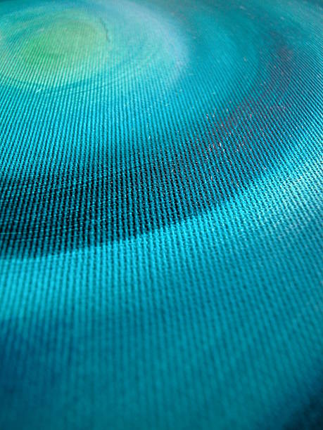 istock Oil on canvas texture detail 96660248