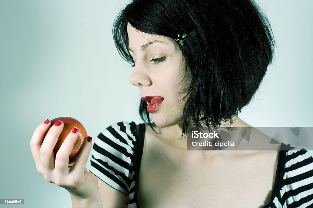 Schneewittchen - Lizenzfrei Apfel Stock-Foto