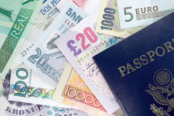 istock Passport and Foreign Currency 96661529