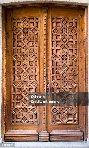 Medieval Carved Door Stock Photo - Download Image Now - Ancient, Antique, Architecture