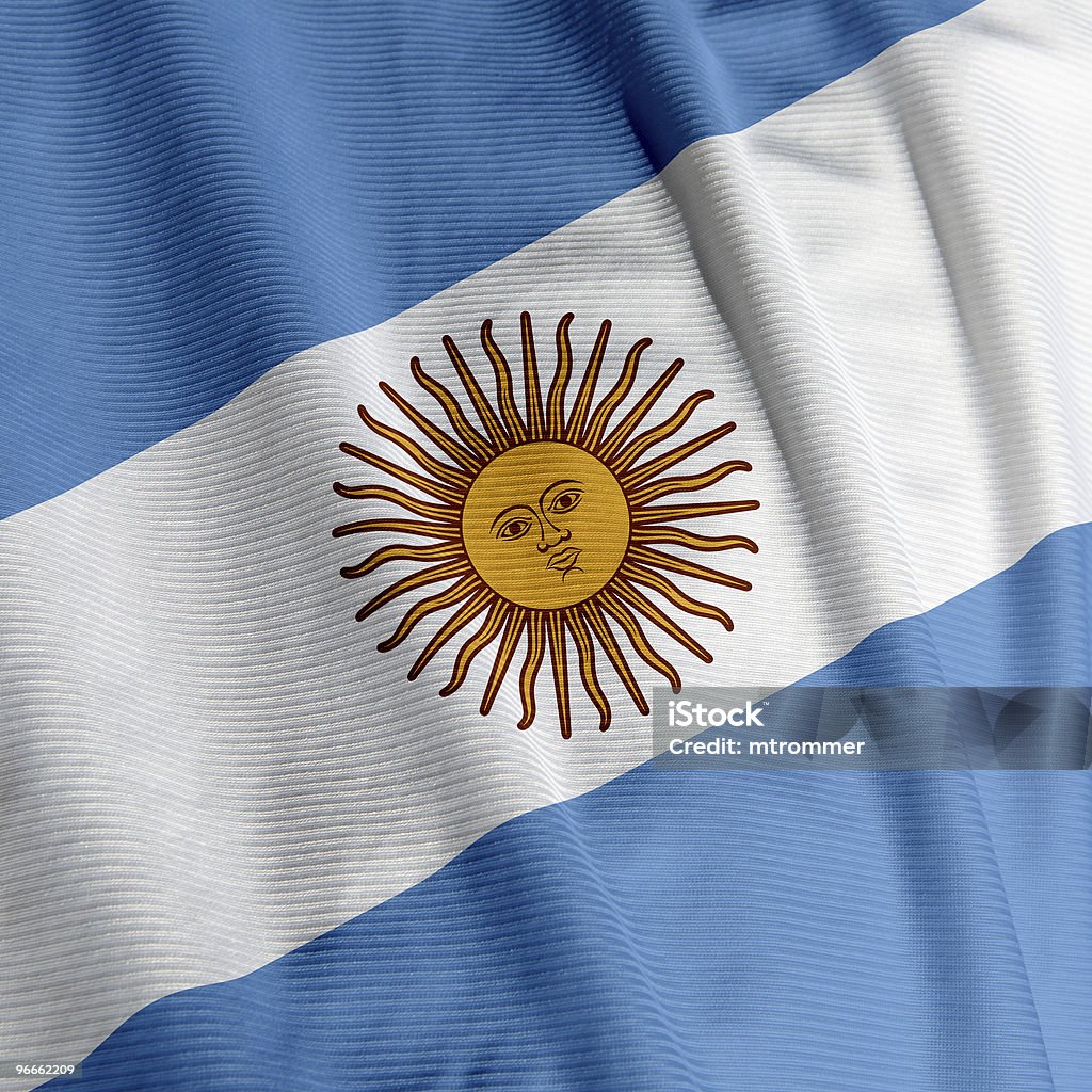 Argentine, drapeau chinois vu de près - Photo de Amérique du Sud libre de droits