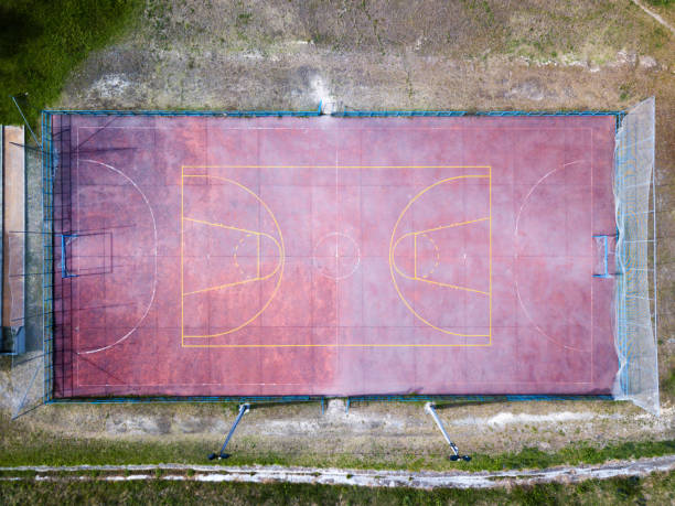 istock Basketball court from above 966625150