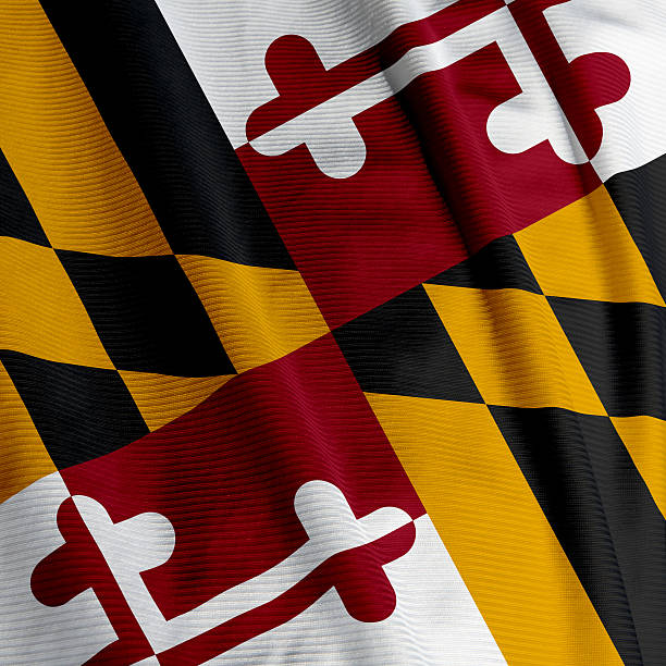 istock Maryland Flag Closeup 96662590