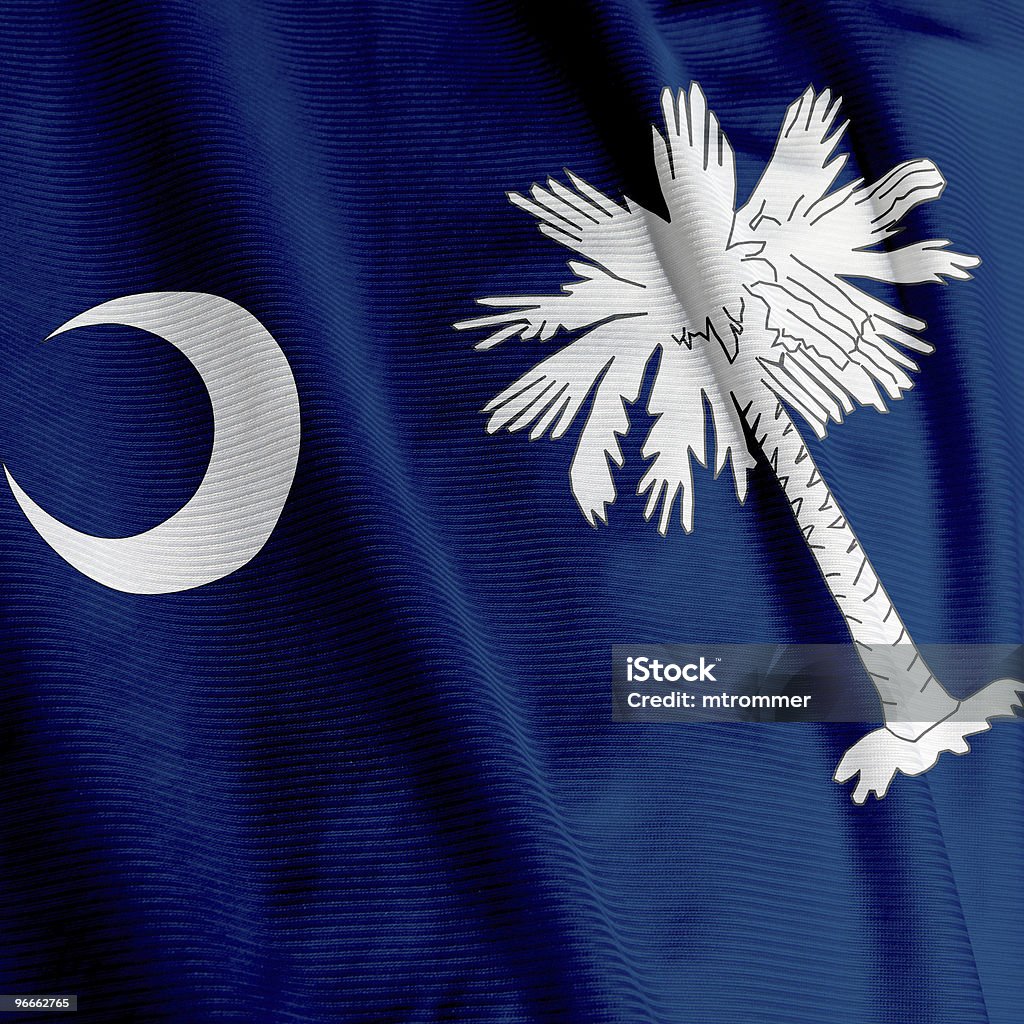Carolina do Sul, bandeira irlandesa em detalhe, - Foto de stock de Bandeira royalty-free