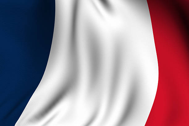 istock Rendered French Flag 96662880