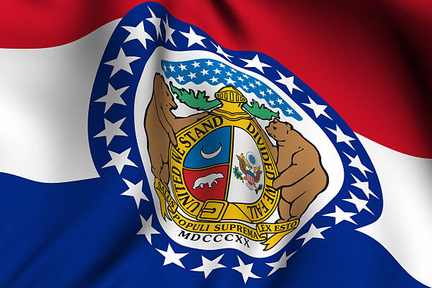 istock Rendered Missouri Flag 96663092
