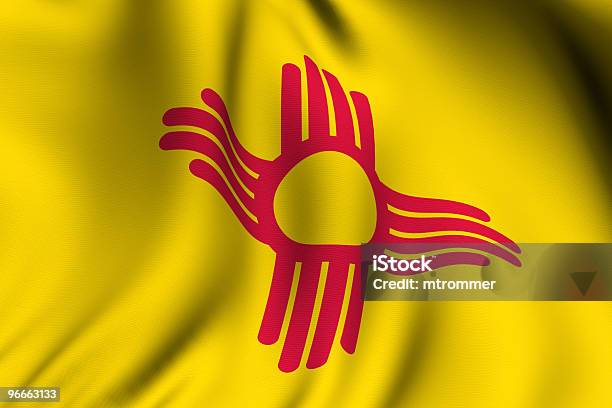 Aus New Mexikoflagge Stockfoto und mehr Bilder von Flagge - Flagge, New Mexico, Digital generiert