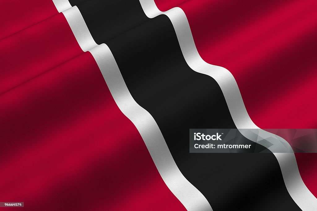 Тринидад и Тобаго флаг - Стоковые фото Без людей роялти-фри