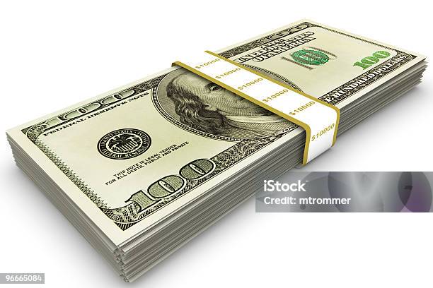 Ten Thousand Dollar Stockfoto und mehr Bilder von Gestapelt - Gestapelt, US-Dollar-Geldschein, 100-Dollar-Schein