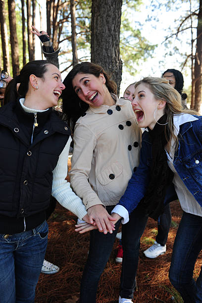 istock Group of friends showing unity 96666695