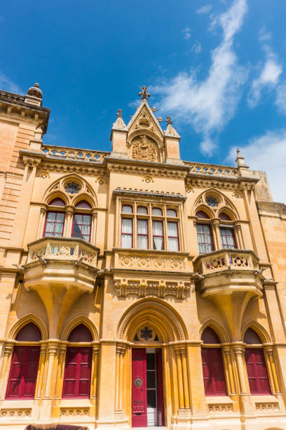 istock Maltese building in Gothic style. Mdina, Valletta, Malta 966671734