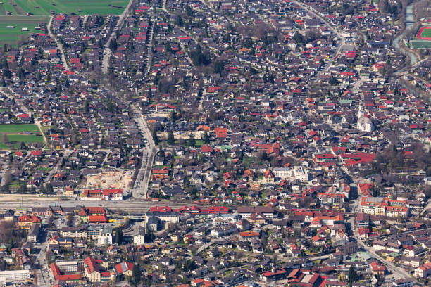 istock garmisch partenkirchen historic town bavaria germany in spring from above 966689502