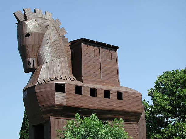 Trojan Horse stock photo