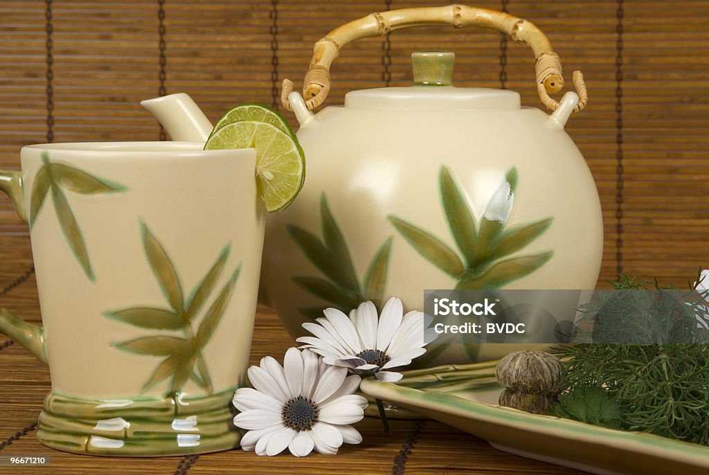 herbata - Zbiór zdjęć royalty-free (Bambus - Tworzywo)