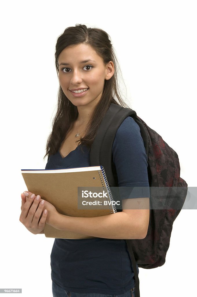 Estudiante - Foto de stock de Estudiante de bachillerato chica libre de derechos