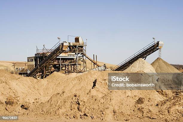 Sandkasten Stockfoto und mehr Bilder von Bergbau - Bergbau, Bulldozer, Farbbild