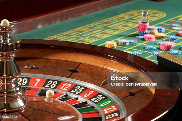 Roulette Im Casino Stockfoto und mehr Bilder von Las Vegas - Las Vegas, Roulette, Spieljeton