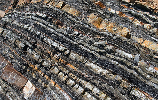 diagonal texture  schist stock pictures, royalty-free photos & images