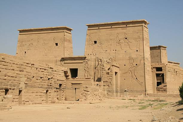 istock First Pylon, Temple of Isis, Philae, near Aswan, Upper Egypt 96676506