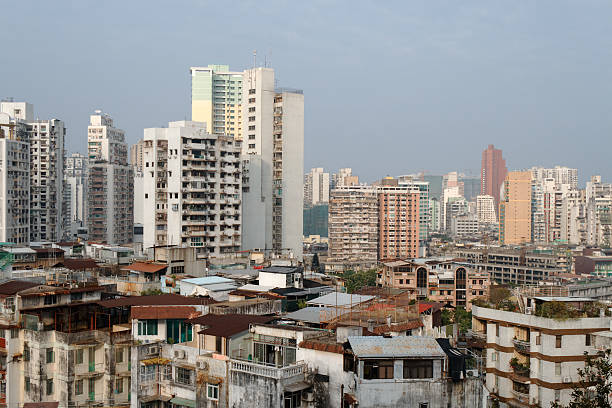 istock Residential buildings of Macau 96676899
