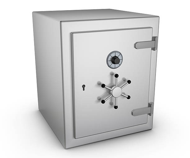 istock Safe in stainless steel 96678373