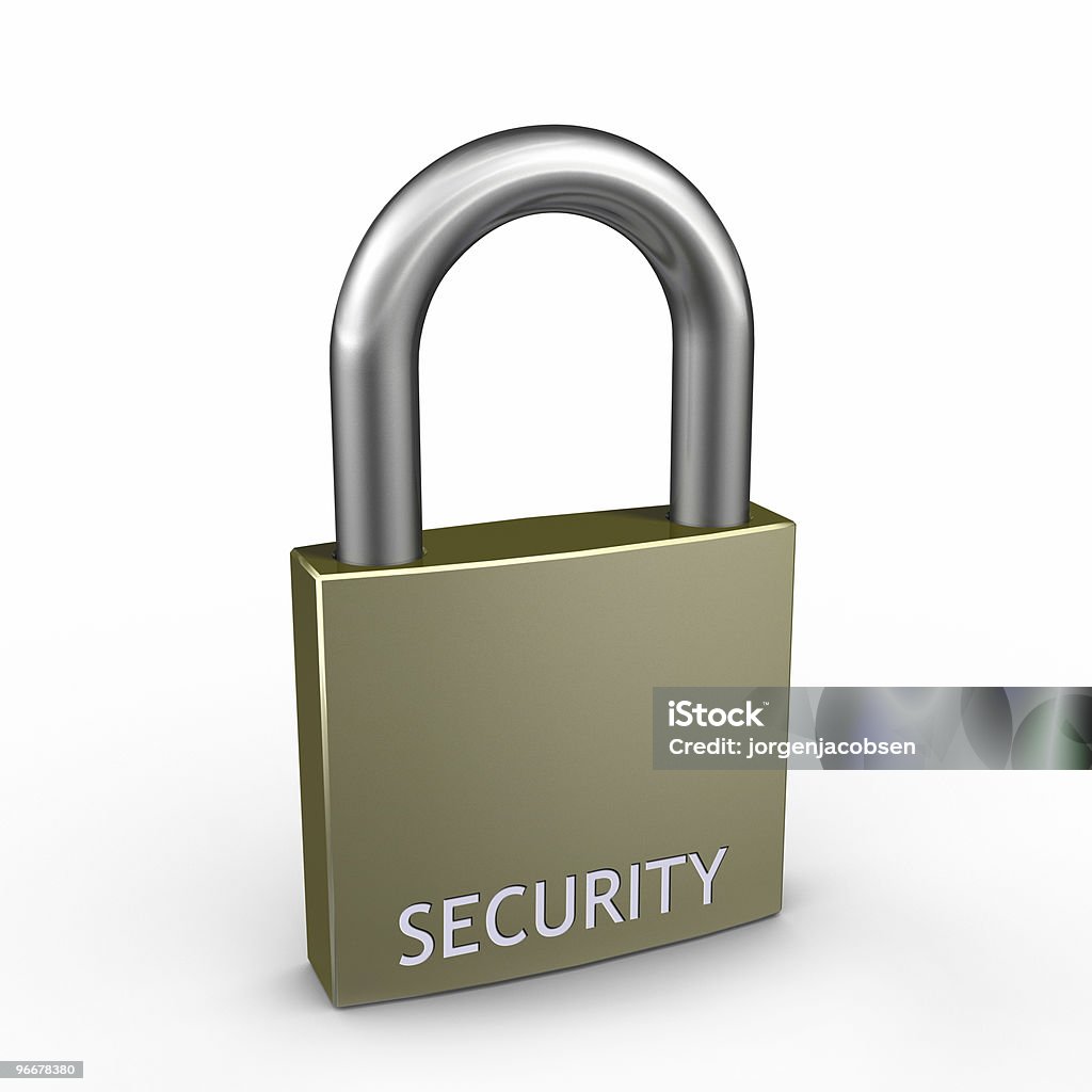 Lock - Foto stock royalty-free di Acciaio