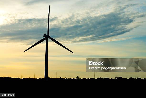 Wind Power Stock Photo - Download Image Now - Back Lit, Blue, Cloud - Sky
