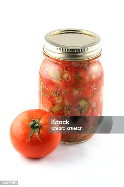 Puszkowane Tomatos - zdjęcia stockowe i więcej obrazów Salsa - Salsa, Słój, Puszka