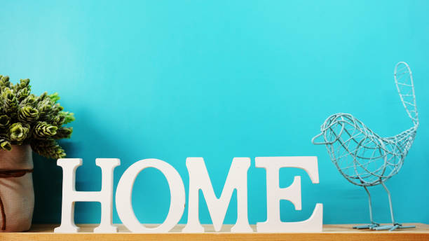 istock home alphabet letter with space background 966795246