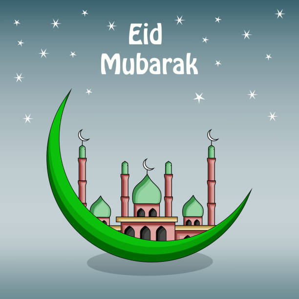 ilustraciones, imágenes clip art, dibujos animados e iconos de stock de ilustración de fondo de eid festival musulmán - star wishing god child