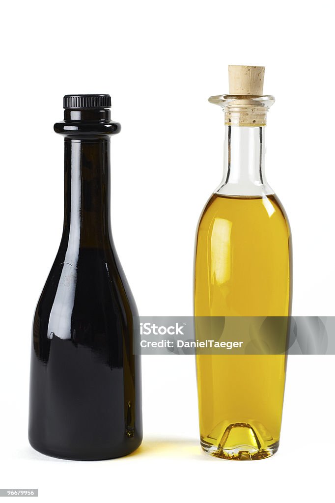 Aceite y vinagre - Foto de stock de Botella libre de derechos