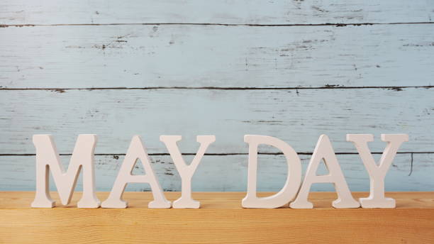 istock may day alphabet letter with space background 966803762
