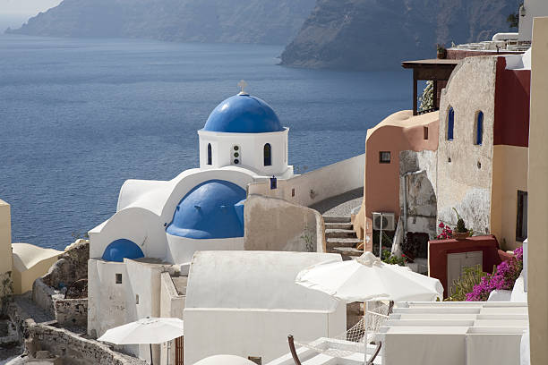 istock Oia church Santorini 96680894