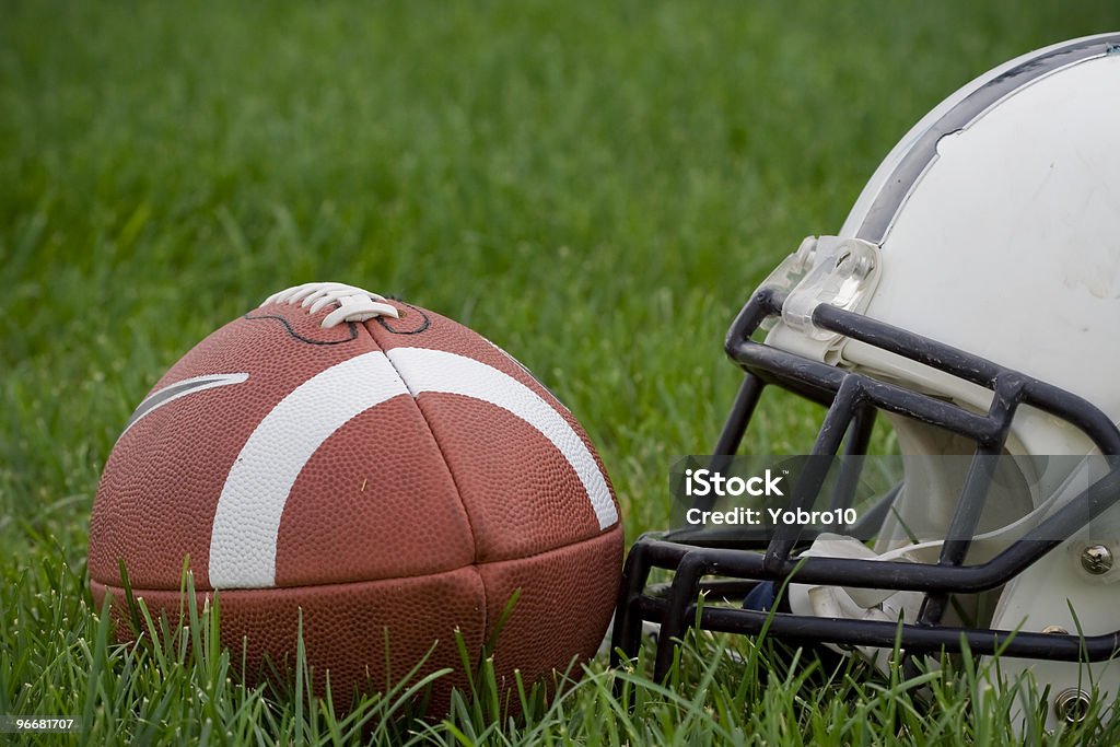 Football Background  Football Helmet Stock Photo