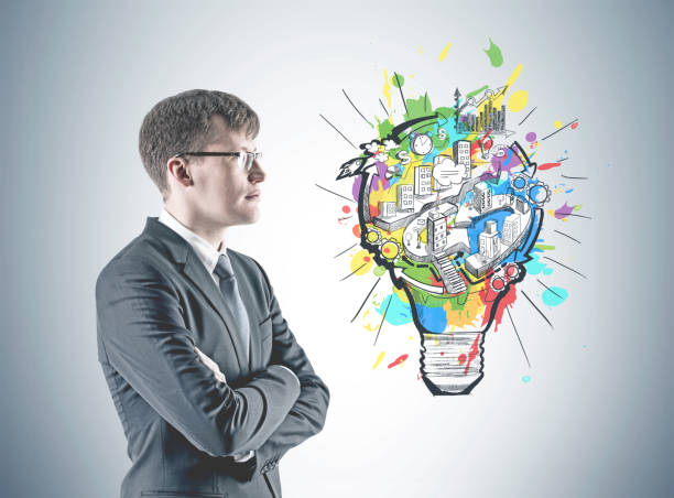 istock Confident cross armed businessman, plan 966819292