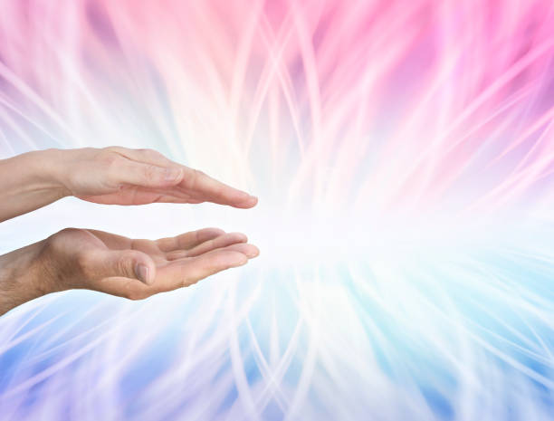istock Yin and Yang Energy Merging for Pure Balance 966822278