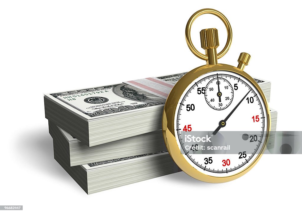 Il tempo è denaro - Foto stock royalty-free di Accuratezza