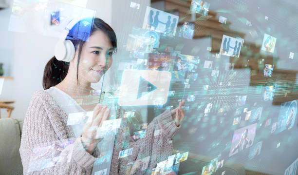 istock Video streaming service concept. Social media. 966826412