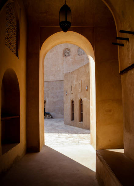 istock Entrance to Jebreen Castle, Nizwa, Oman 966827228