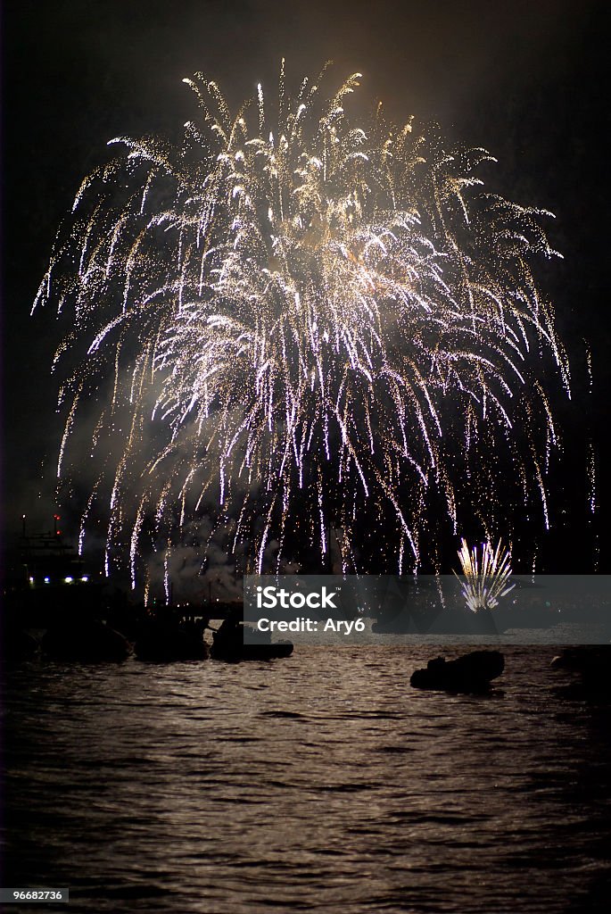fuochi d’artificio - Foto stock royalty-free di Cetara