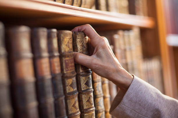 3D rendering of old books