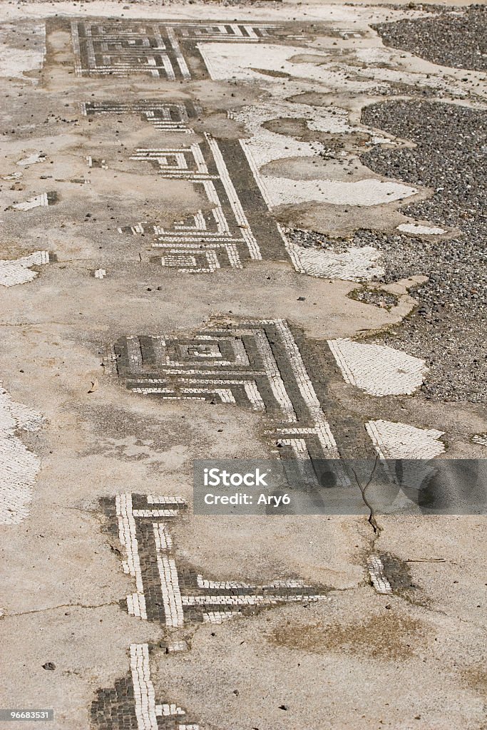 Pavimento a mosaico - Foto stock royalty-free di Ambientazione esterna