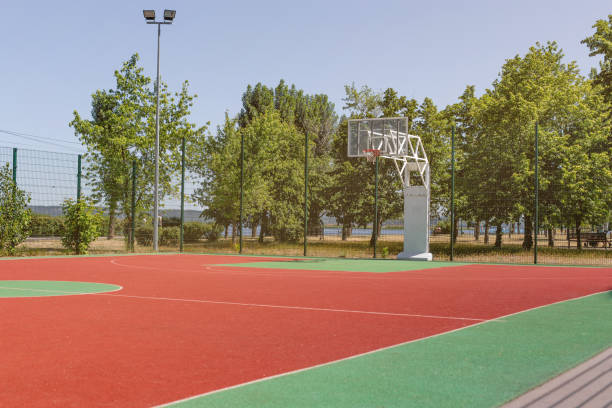 istock Basketball court 966841972