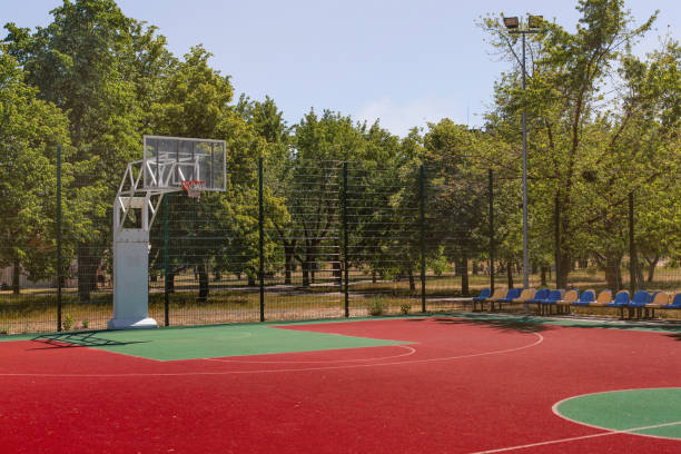 istock Basketball court 966844776