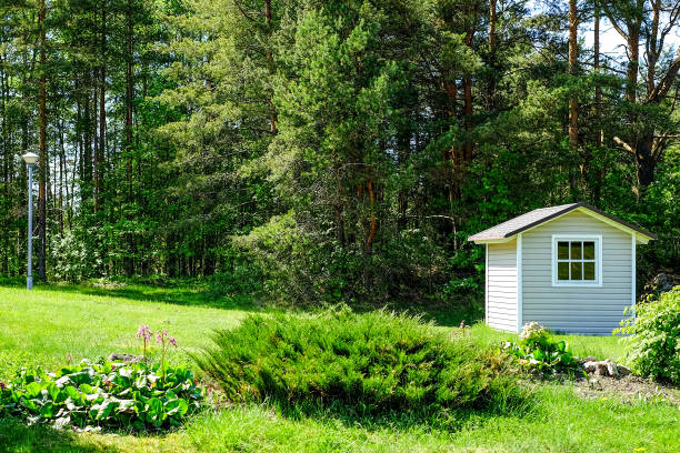 istock House for garden equipment 966846042