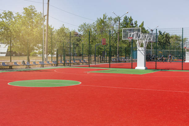 istock Basketball court 966850576