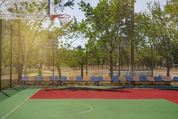 istock Basketball court 966850818