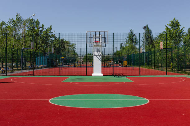 istock Basketball court 966855128