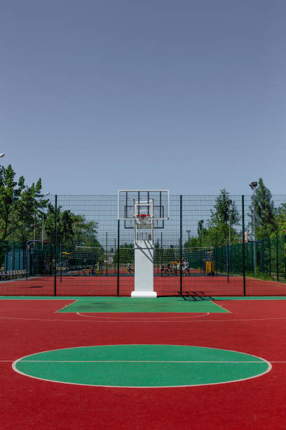 istock Basketball court 966855356