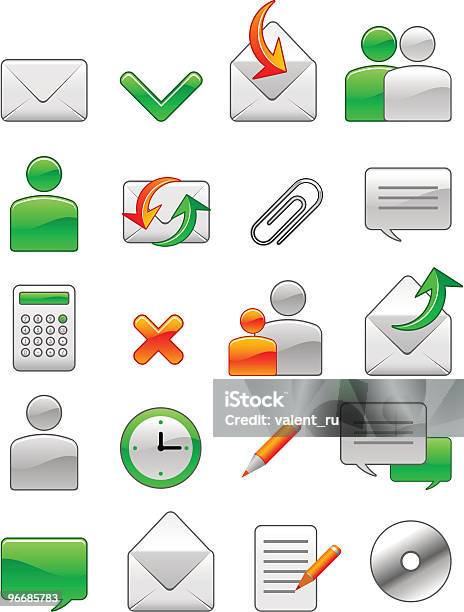 Ilustración de Web Icono De Oficina y más Vectores Libres de Derechos de Calculadora - Calculadora, Carta - Documento, Color - Tipo de imagen